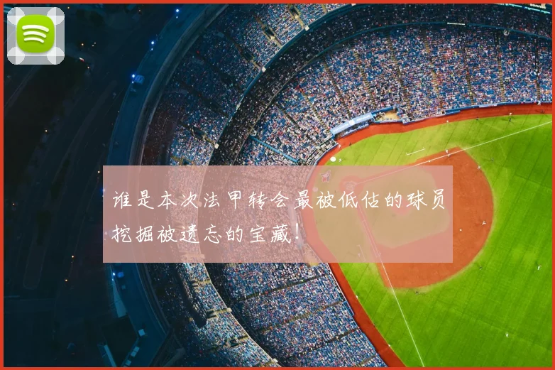 谁是本次法甲转会最被低估的球员挖掘被遗忘的宝藏！